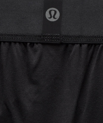 Lululemon Always In Motion Boxer 5" *3 Pack Black/Black/Black