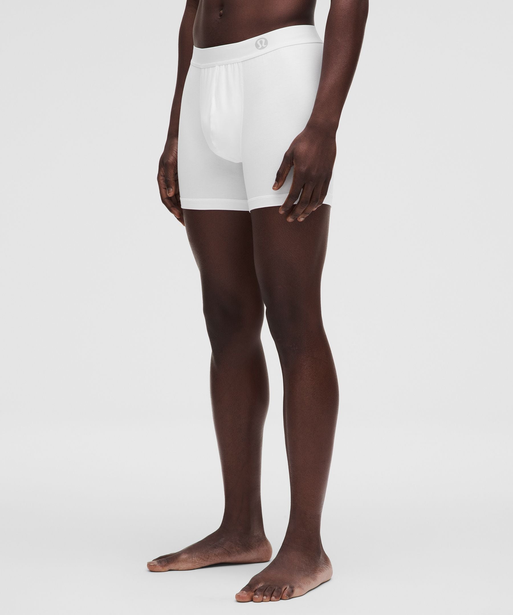 Lululemon Always In Motion Boxer 5" *3 Pack White/White/White