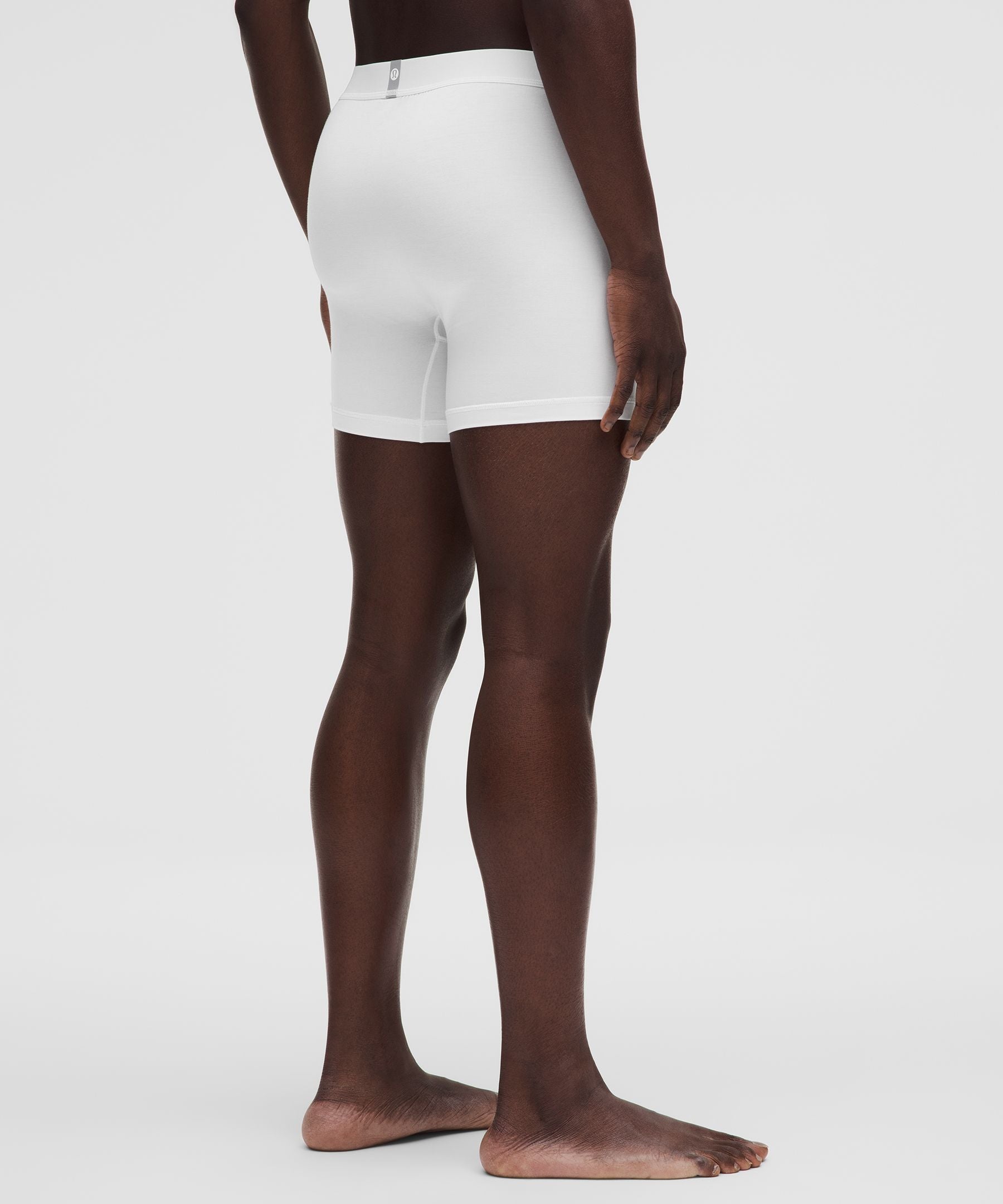 Lululemon Always In Motion Boxer 5" *3 Pack White/White/White