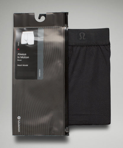 Lululemon Always In Motion Mesh Boxer 5" *Logo