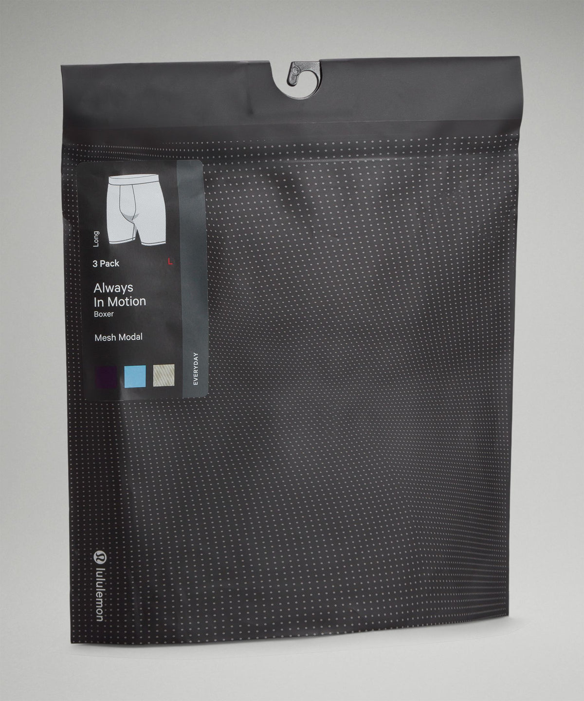 Lululemon Always In Motion Long Mesh Boxer 7" *3 Pack