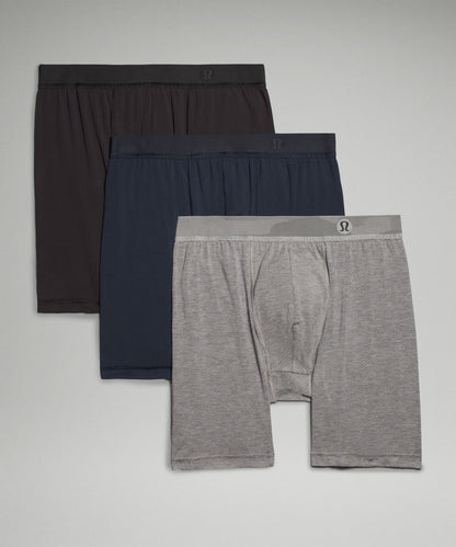 Lululemon Always In Motion Long Mesh Boxer 7" *3 Pack
