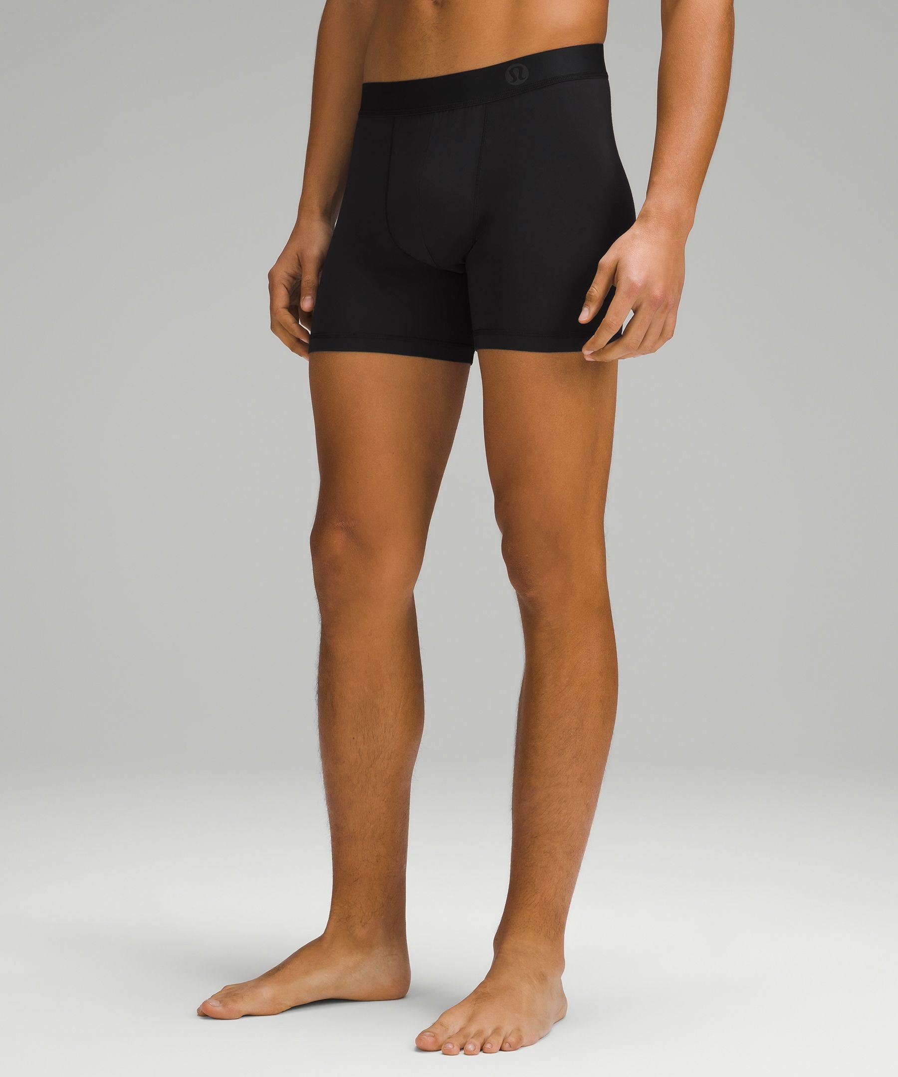 Lululemon Always In Motion Boxer 5" *5 Pack Black/Black/Black/Black/Black