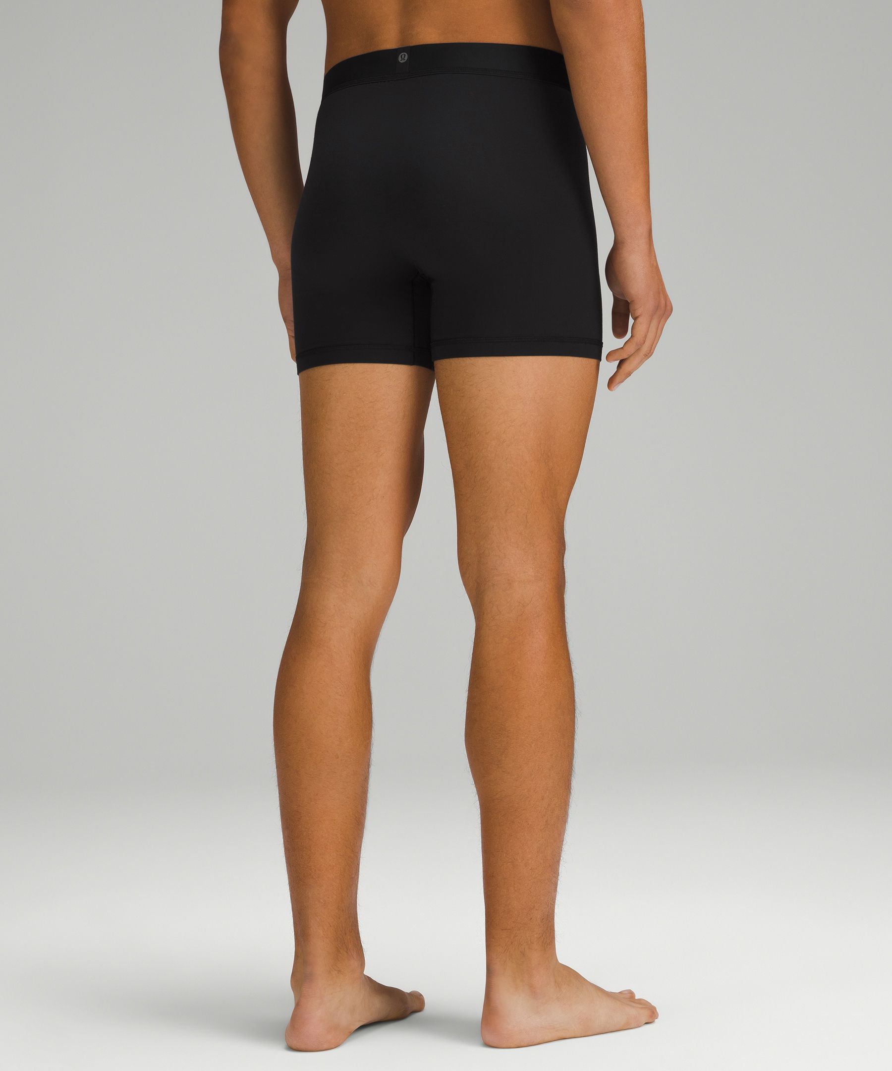 Lululemon Always In Motion Boxer 5" *5 Pack Black/Black/Black/Black/Black