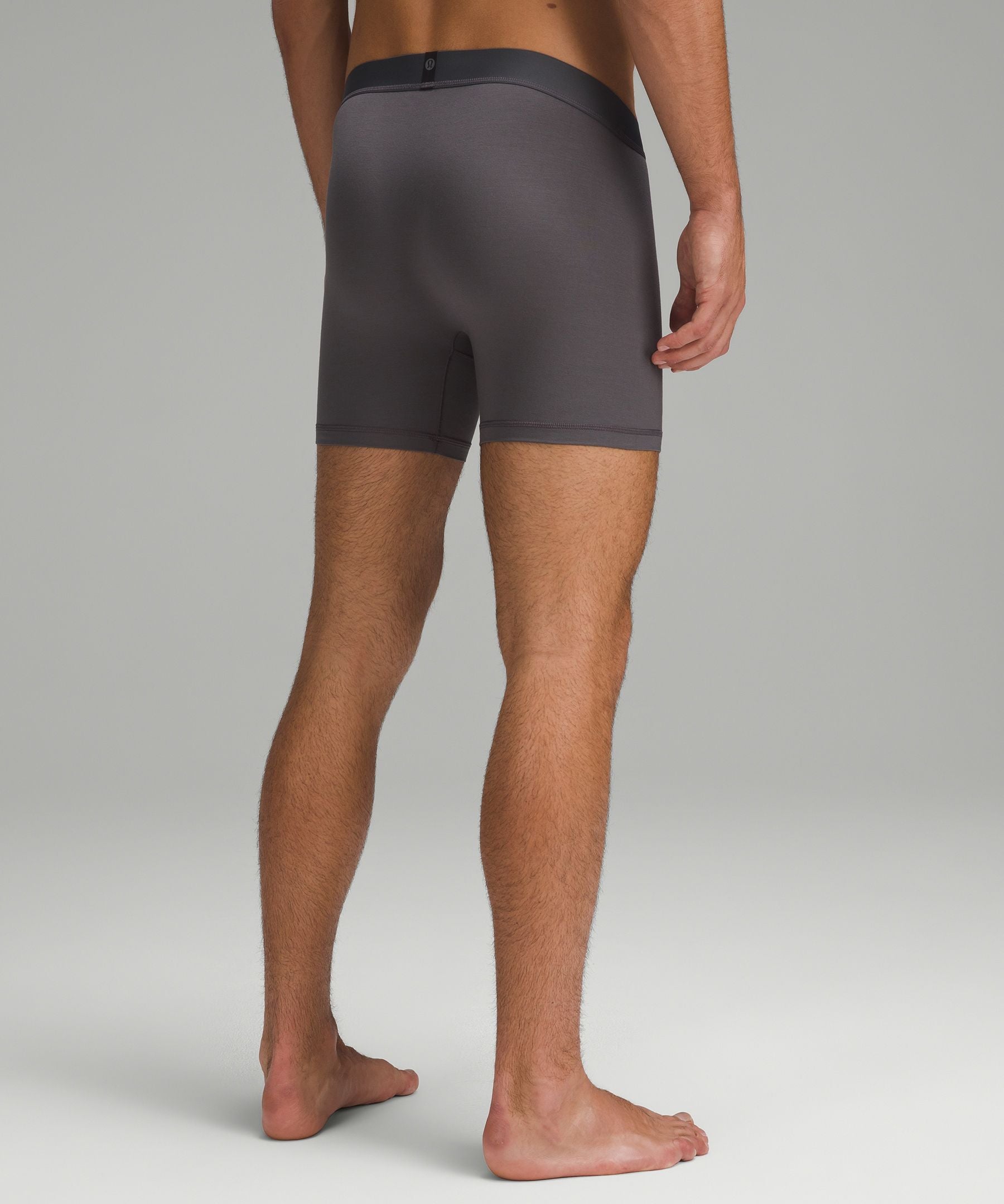 Lululemon Always In Motion Boxer 5" *5 Pack Black/True Navy/Traverse Grey/Heathered Core Medium Grey/White