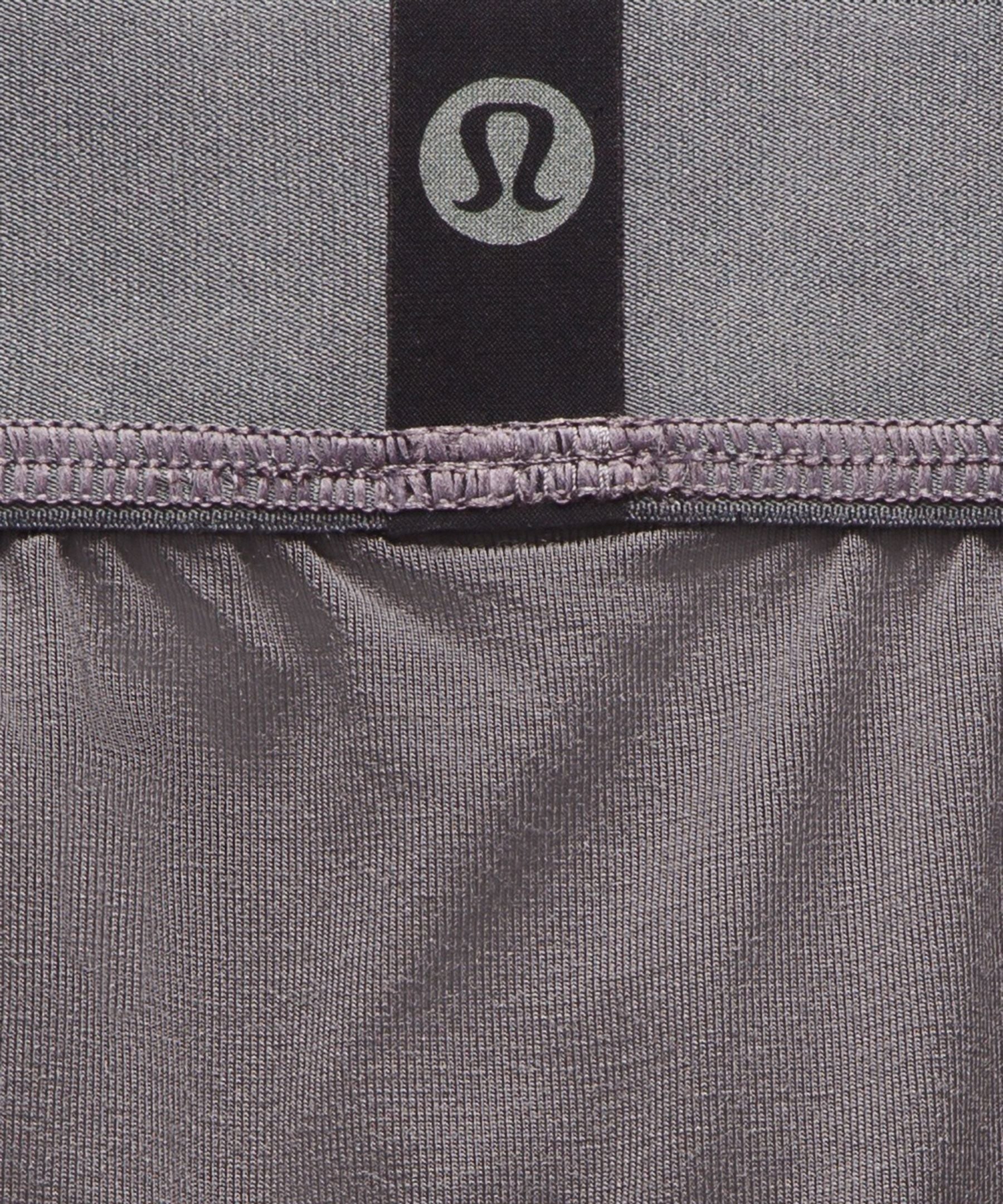 Lululemon Always In Motion Boxer 5" *5 Pack Black/True Navy/Traverse Grey/Heathered Core Medium Grey/White