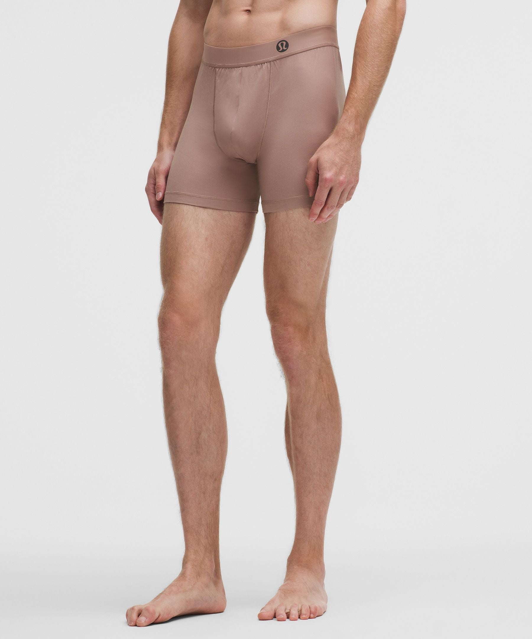 Lululemon Always In Motion Boxer 5" *5 Pack French Press/Java/Twilight Rose/Pink Clay/Misty Shell