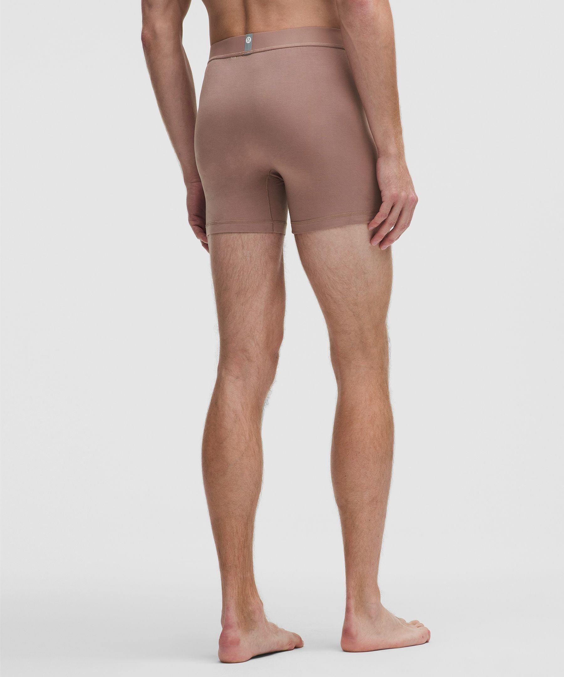 Lululemon Always In Motion Boxer 5" *5 Pack French Press/Java/Twilight Rose/Pink Clay/Misty Shell