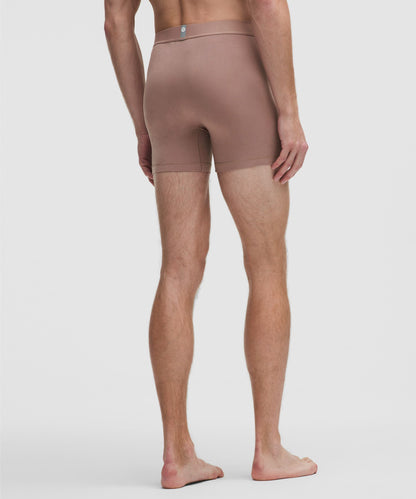 Lululemon Always In Motion Boxer 5" *5 Pack French Press/Java/Twilight Rose/Pink Clay/Misty Shell
