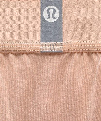 Lululemon Always In Motion Boxer 5" *5 Pack French Press/Java/Twilight Rose/Pink Clay/Misty Shell