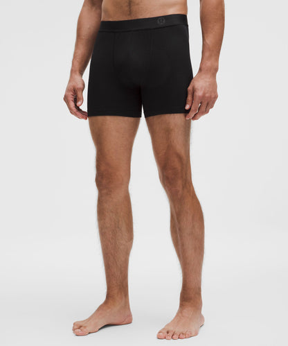 Lululemon Always In Motion Boxer 5" *5 Pack Thawed Camo Mini WP Traverse Grey Graphite Grey Black/Thawed Camo Mini WP Blue Twill Onyx Blue Nightmoth/Nightmoth/Blue Twill/Solar Grey