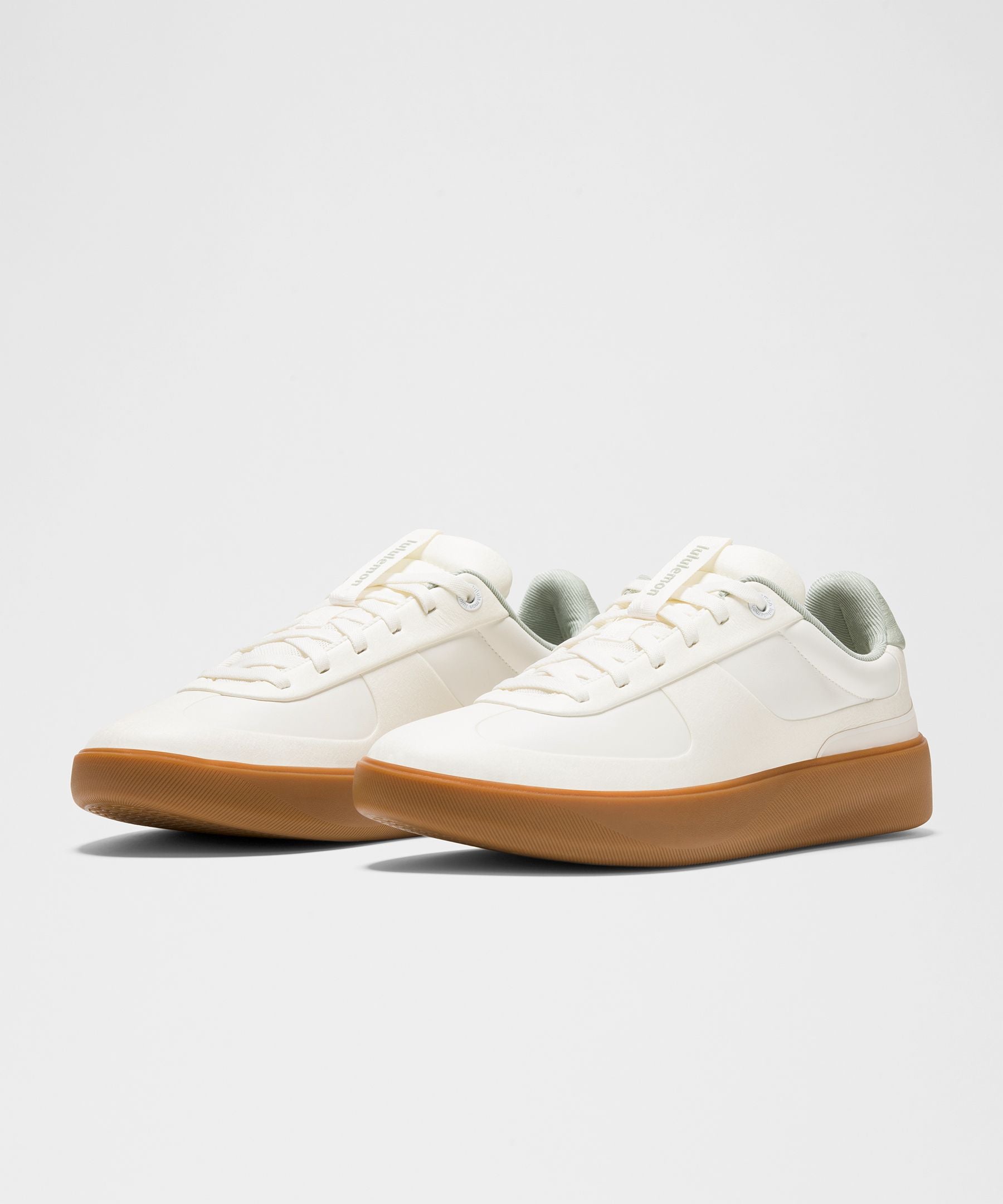 Lululemon Men's Cityverse Sneaker White/Filbert Tan/Fog Green