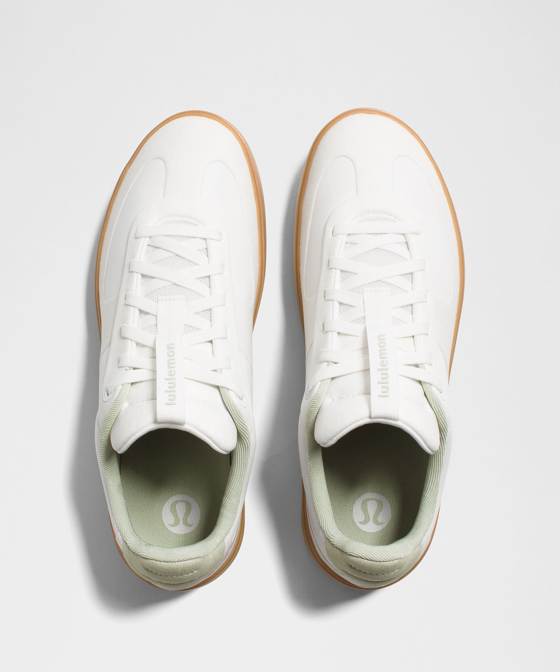Lululemon Men's Cityverse Sneaker White/Filbert Tan/Fog Green