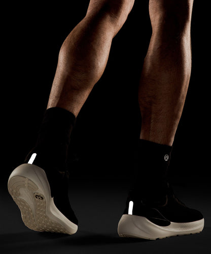 Lululemon Men's Beyondfeel Running Shoe Black/Bone/Rover