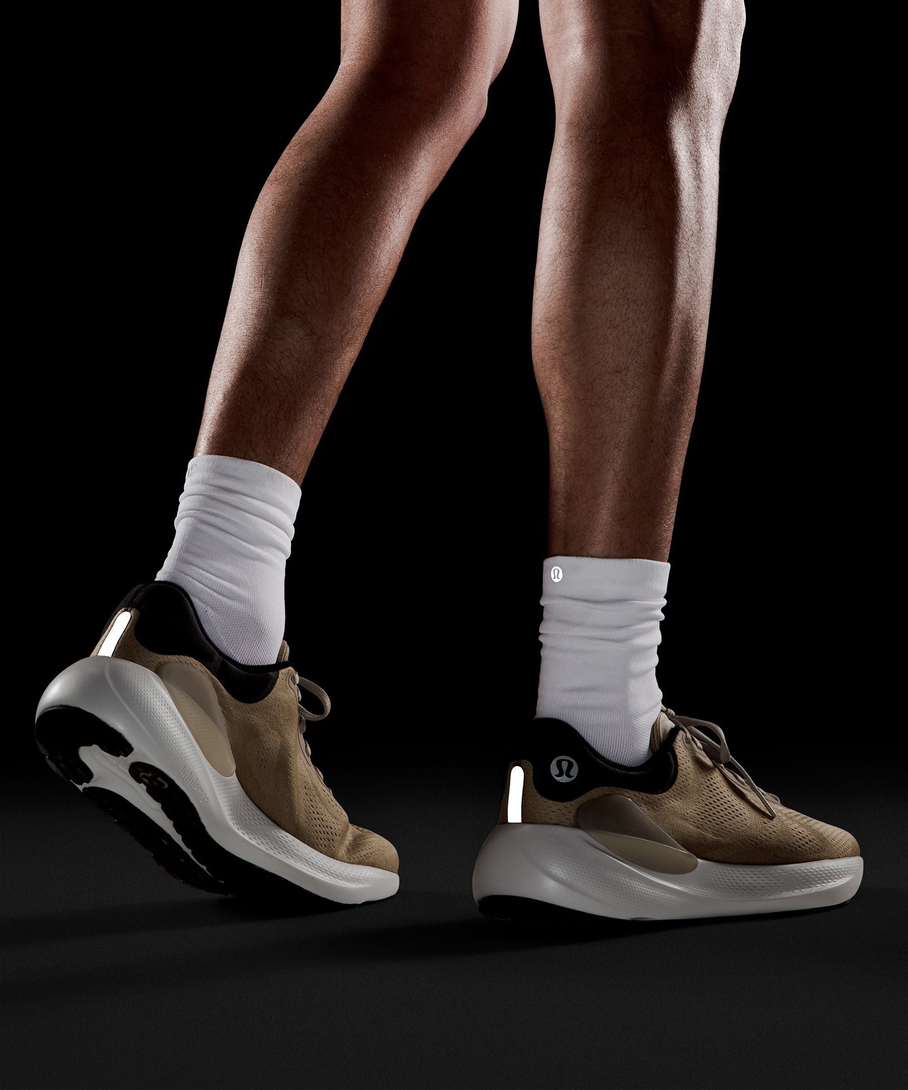Lululemon Men's Beyondfeel Running Shoe Sheer Oak/Vapor/Black
