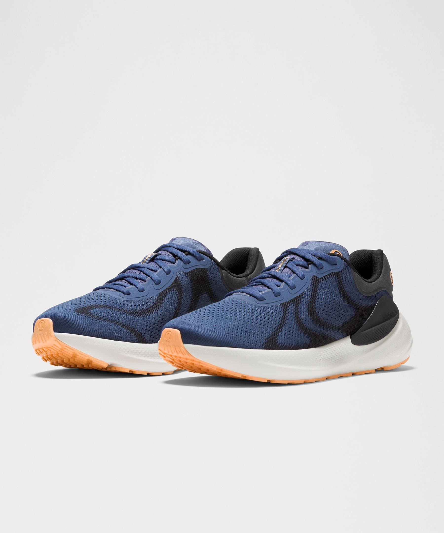 Lululemon Men's Beyondfeel Running Shoe Blue Twill/Vapor/Rock Melon