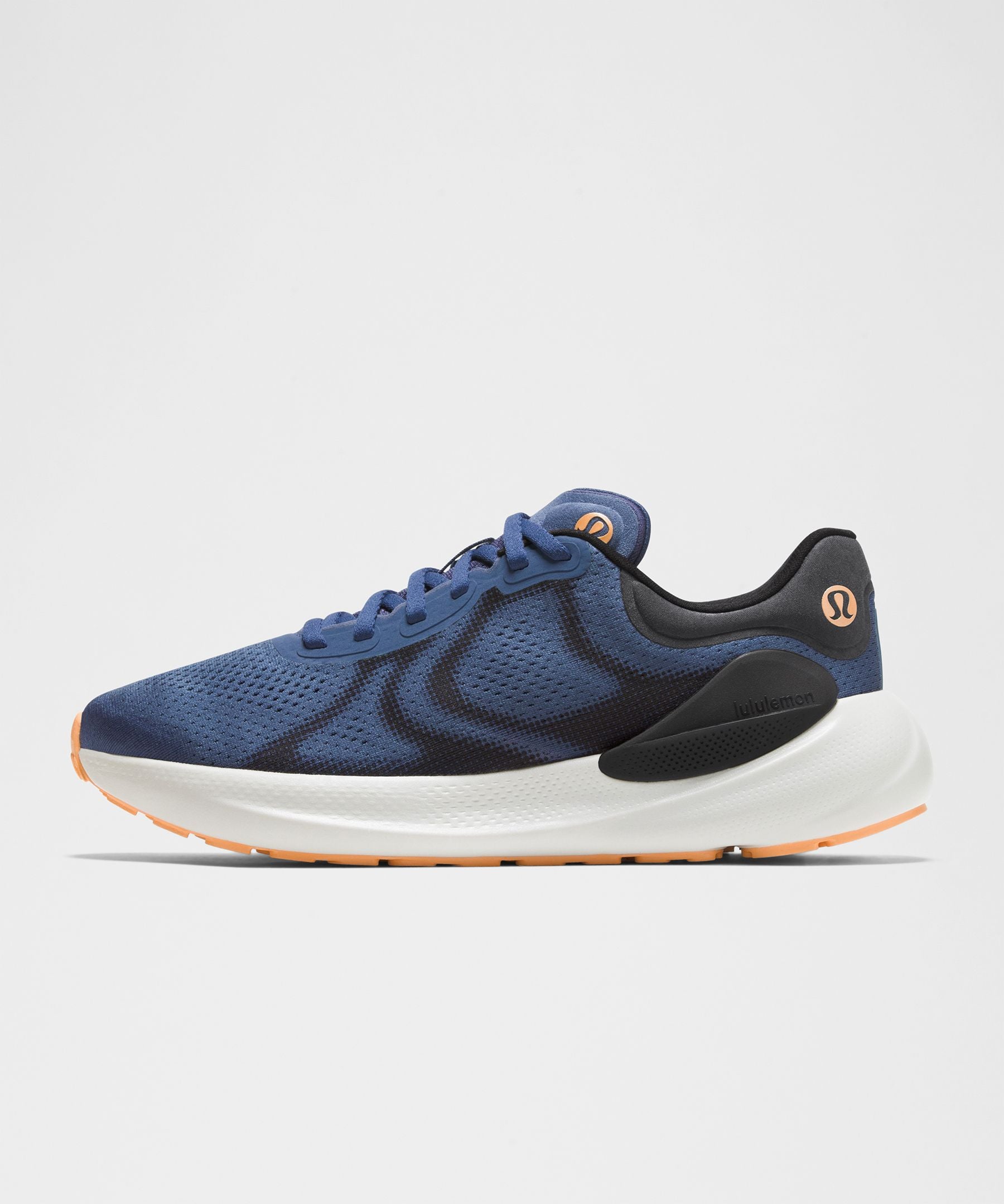 Lululemon Men's Beyondfeel Running Shoe Blue Twill/Vapor/Rock Melon