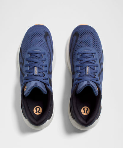 Lululemon Men's Beyondfeel Running Shoe Blue Twill/Vapor/Rock Melon