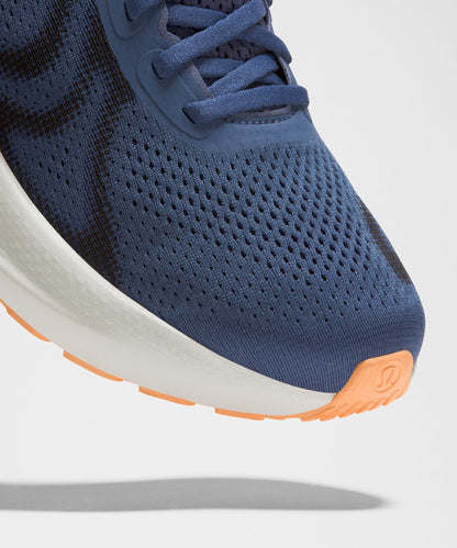 Lululemon Men's Beyondfeel Running Shoe Blue Twill/Vapor/Rock Melon