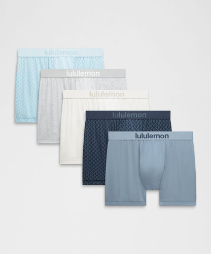 Lululemon Always In Motion Boxer Brief 5" *5 Pack