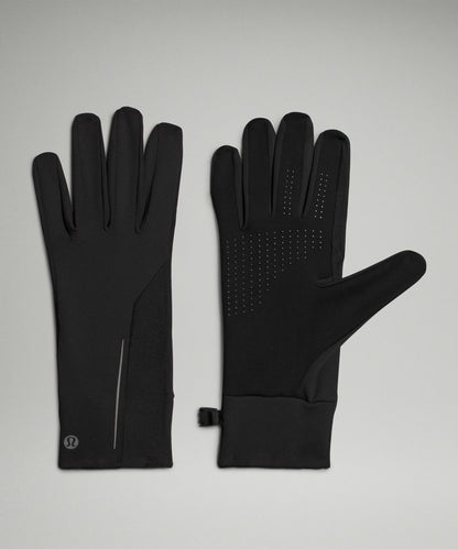 Lululemon Men's Fast and Free Fleece Running Gloves
