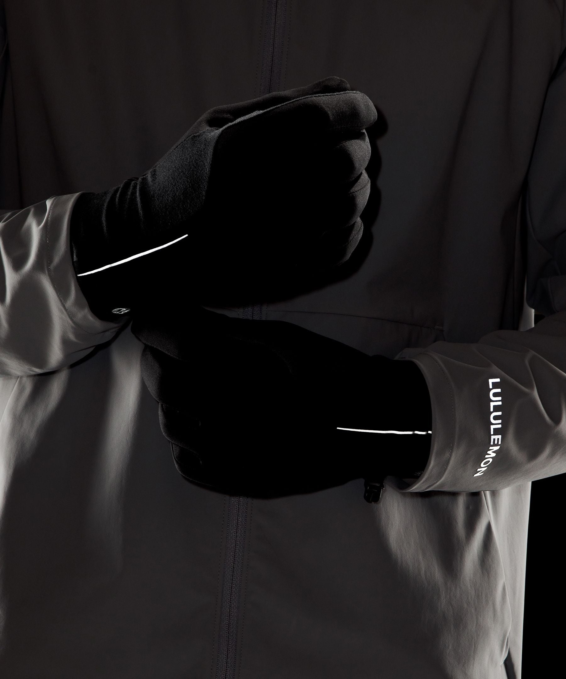 Lululemon Men's Fast and Free Fleece Running Gloves