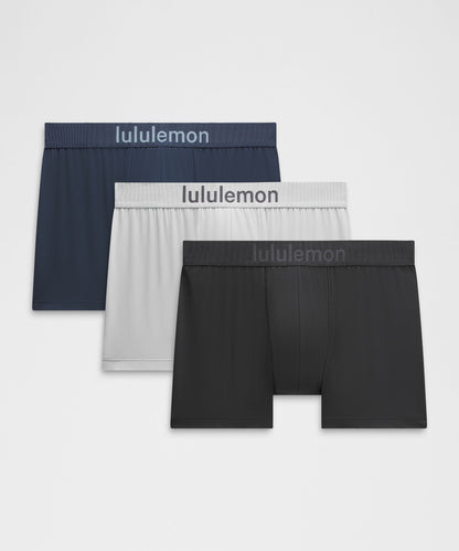 Lululemon Soft Stretch Active Boxer Brief 3" *3 Pack