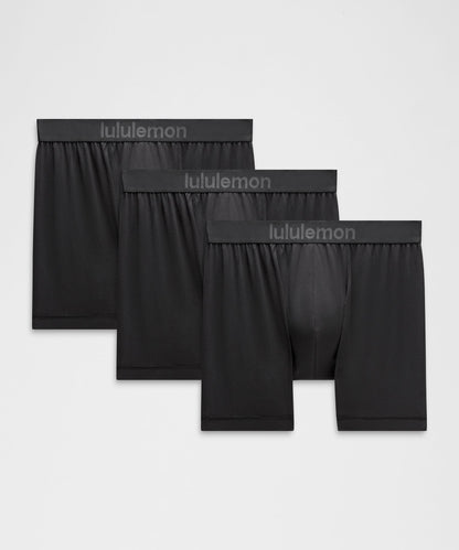 Lululemon Always In Motion Mesh Boxer Brief 5" *3 Pack
