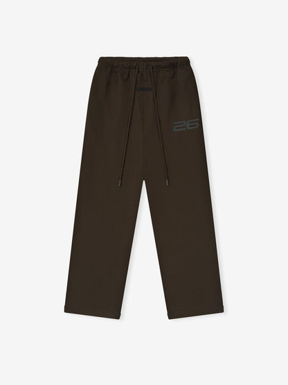 Essentials Satin Fleece Lounge Sweatpant Brown