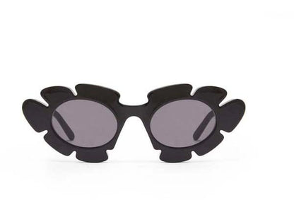 loewe flower sunglasses in injected nylon black (g000270x03 1100)