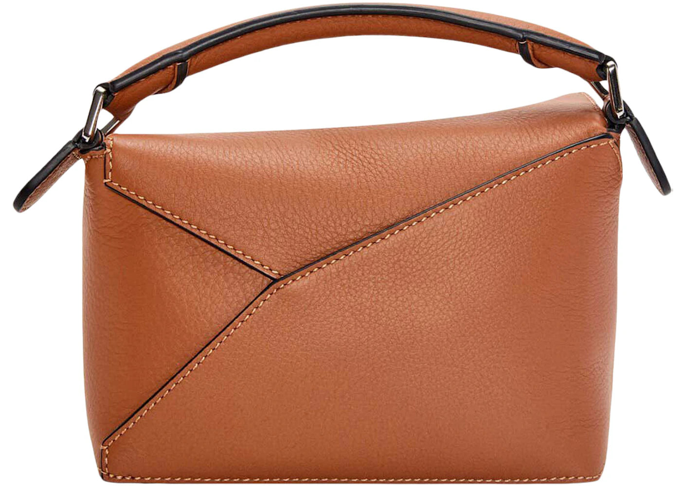 Loewe Mini Puzzle Bag In Classic Calfskin Tan