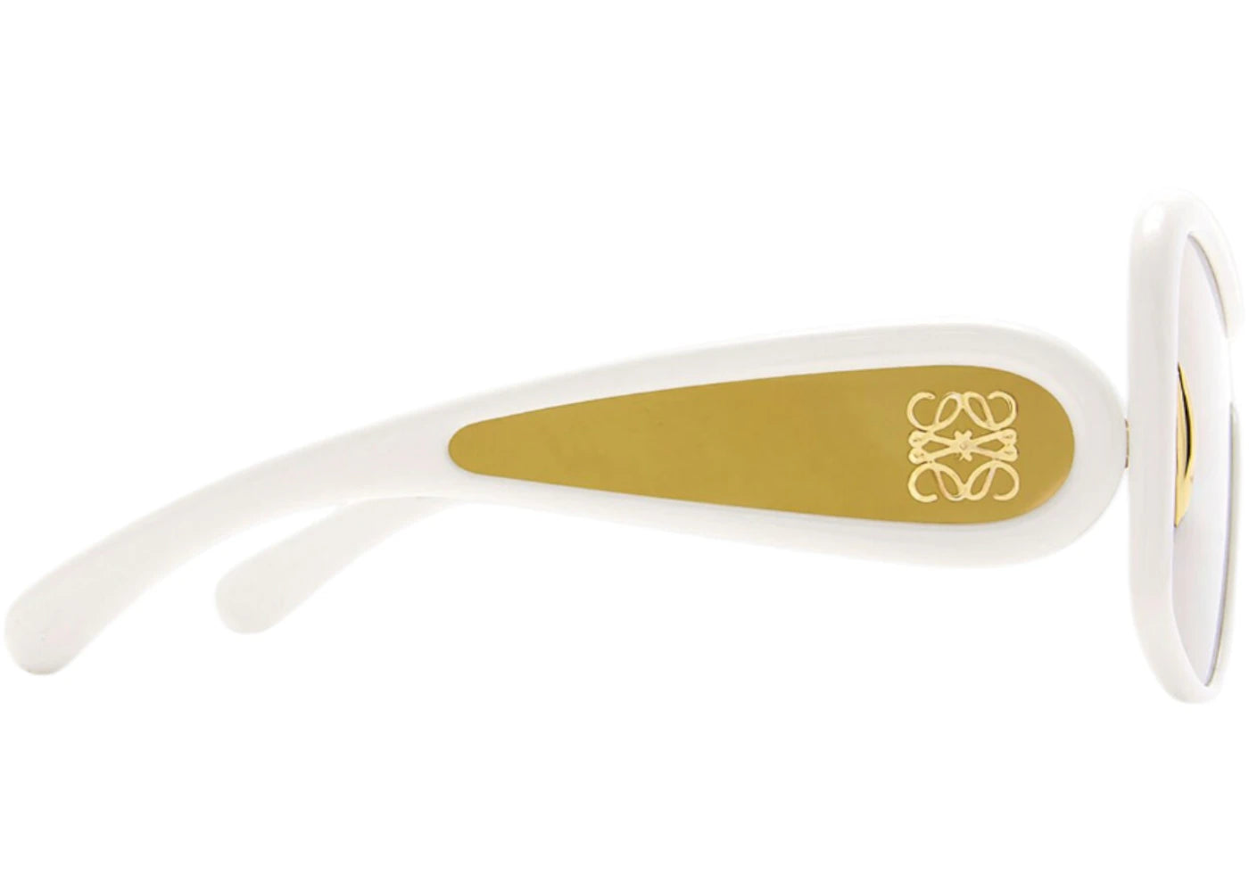 Loewe Square Mask Sunglasses White 0010992857