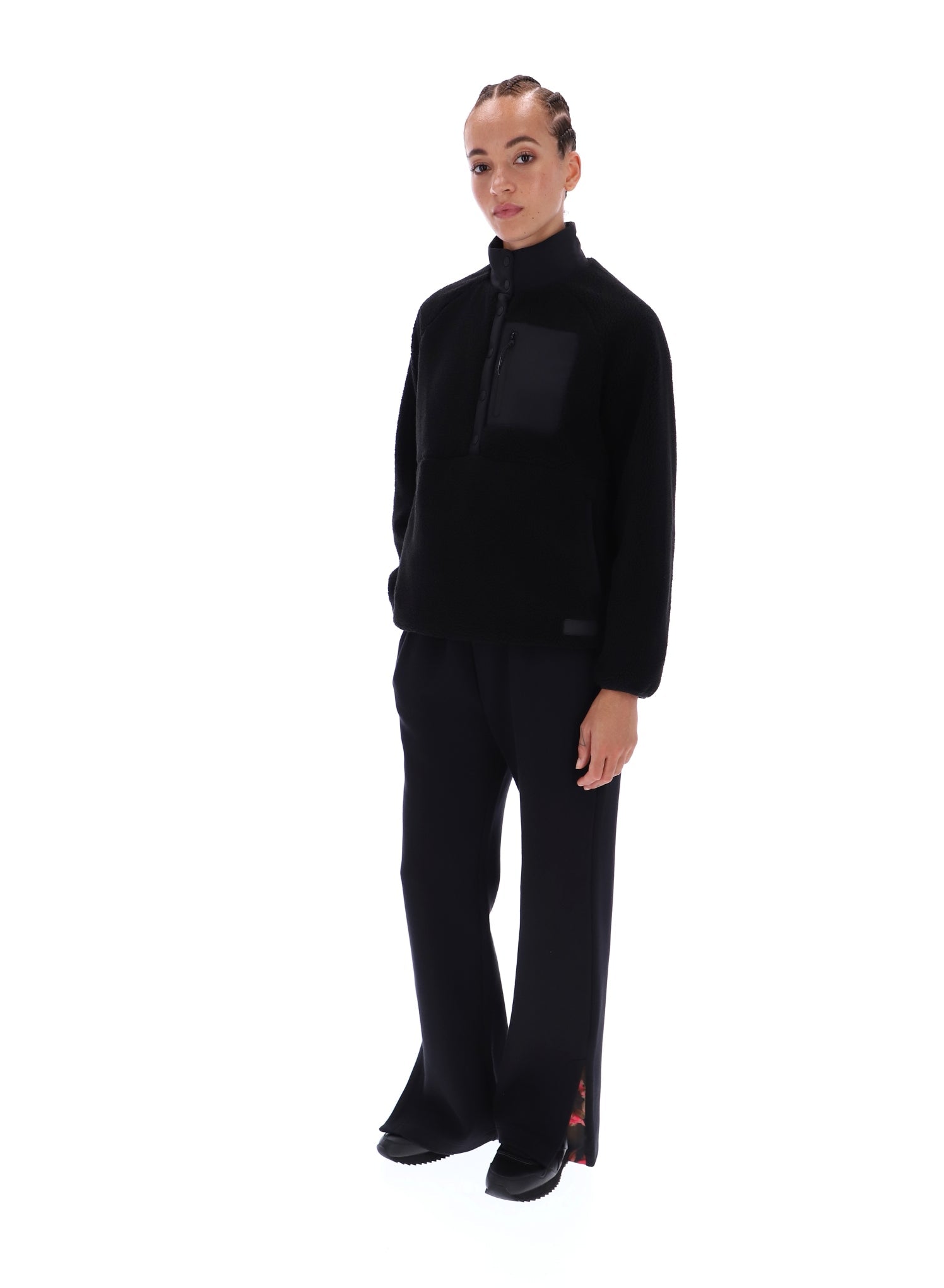 Ted Baker Lona Thermal High Neck Pullon Borg Fleece Women's