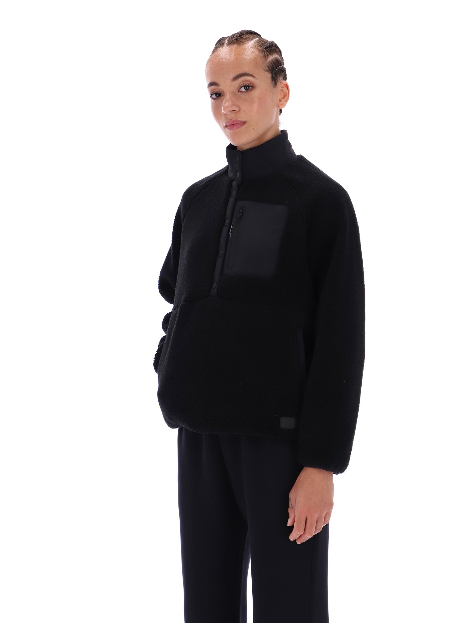 Ted Baker Lona Thermal High Neck Pullon Borg Fleece Women's
