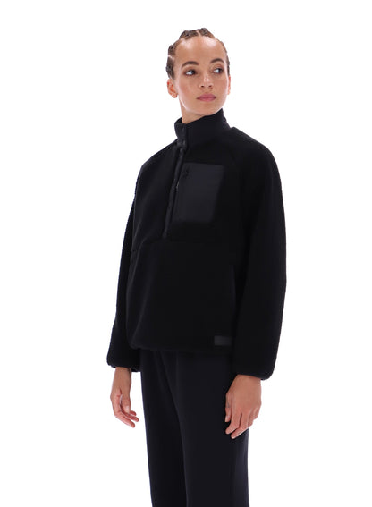 Ted Baker Lona Thermal High Neck Pullon Borg Fleece Women's