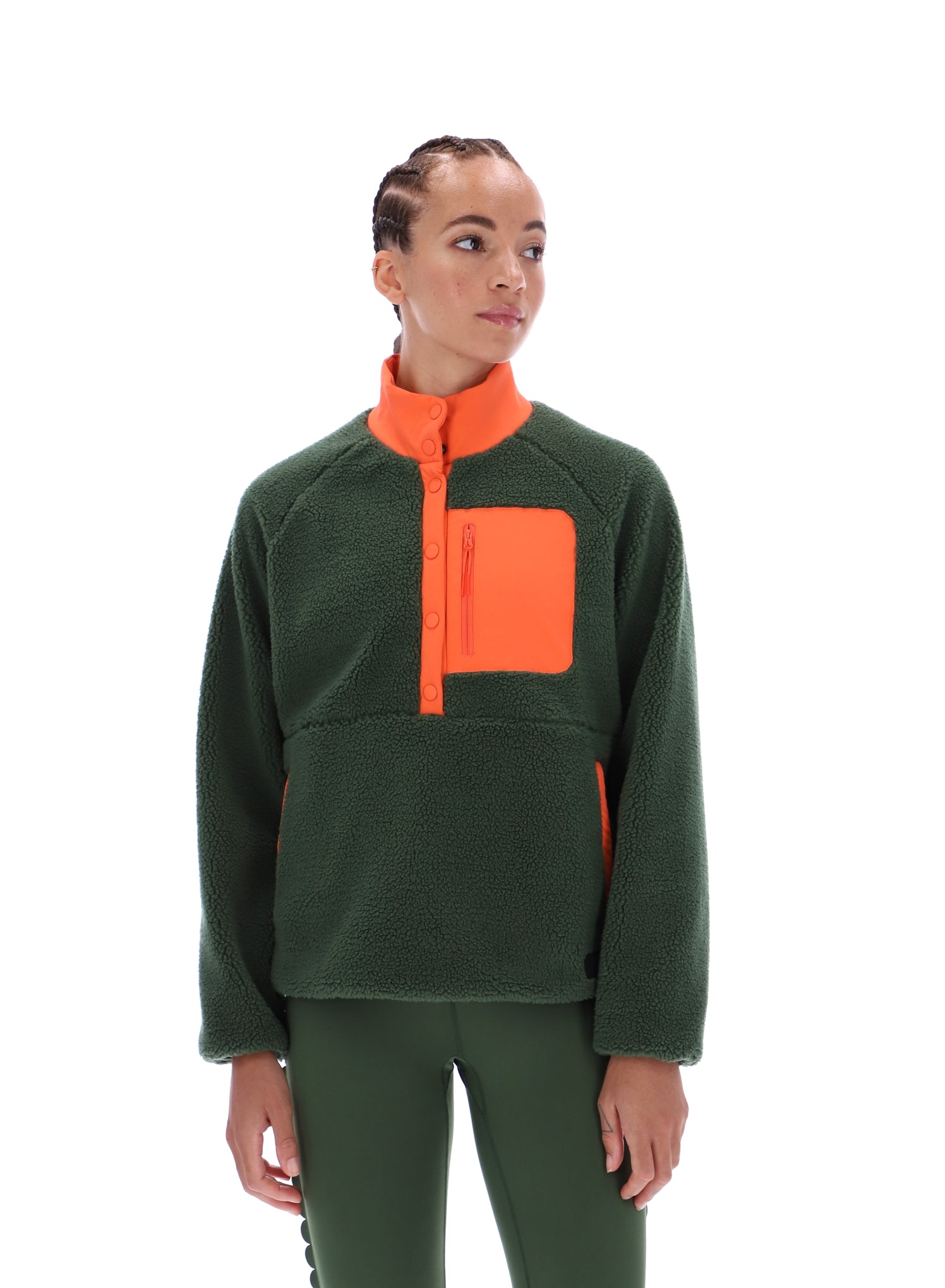 Ted Baker Lona Thermal High Neck Pullon Borg Fleece Women's
