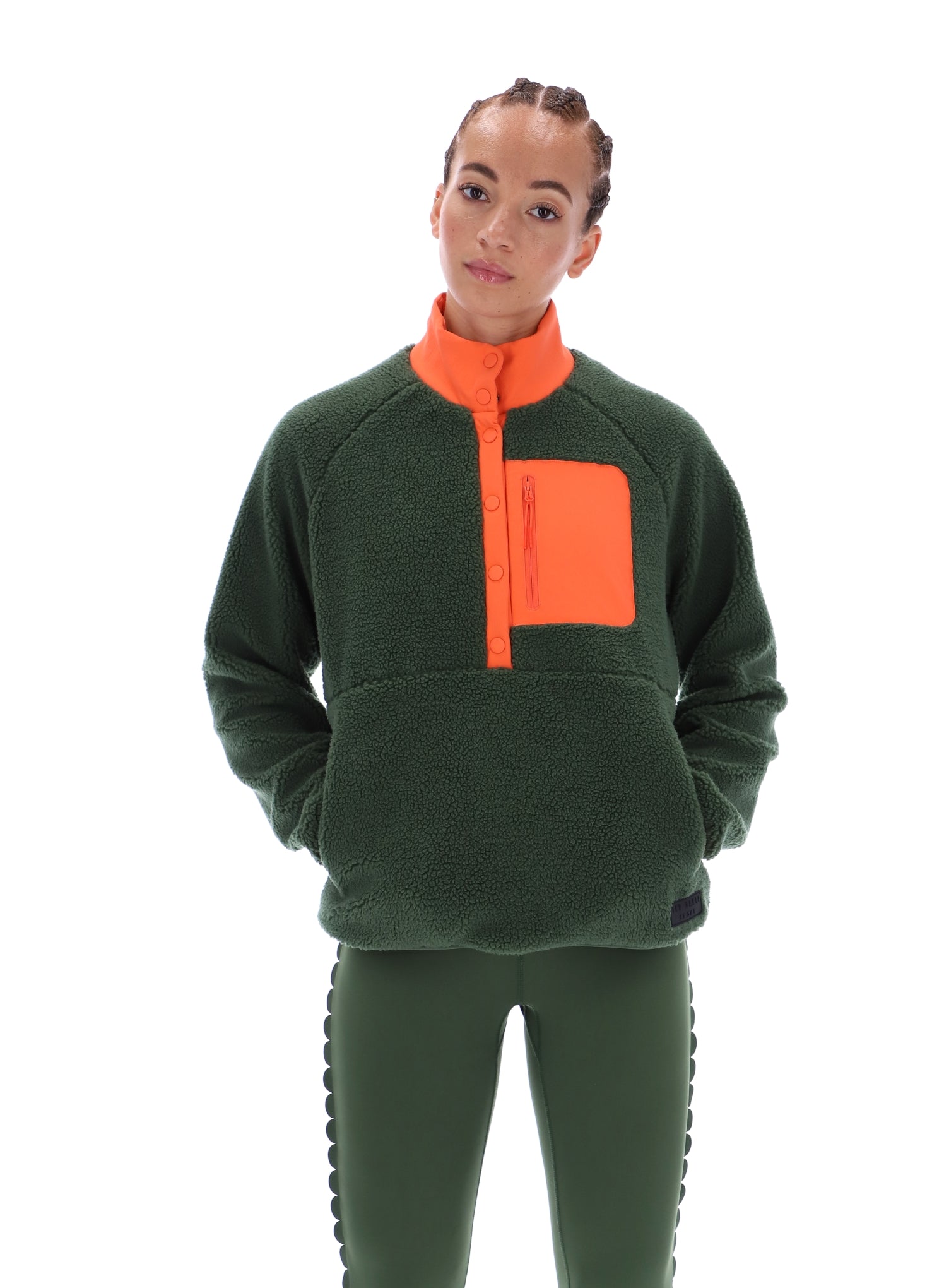 Ted Baker Lona Thermal High Neck Pullon Borg Fleece Women's