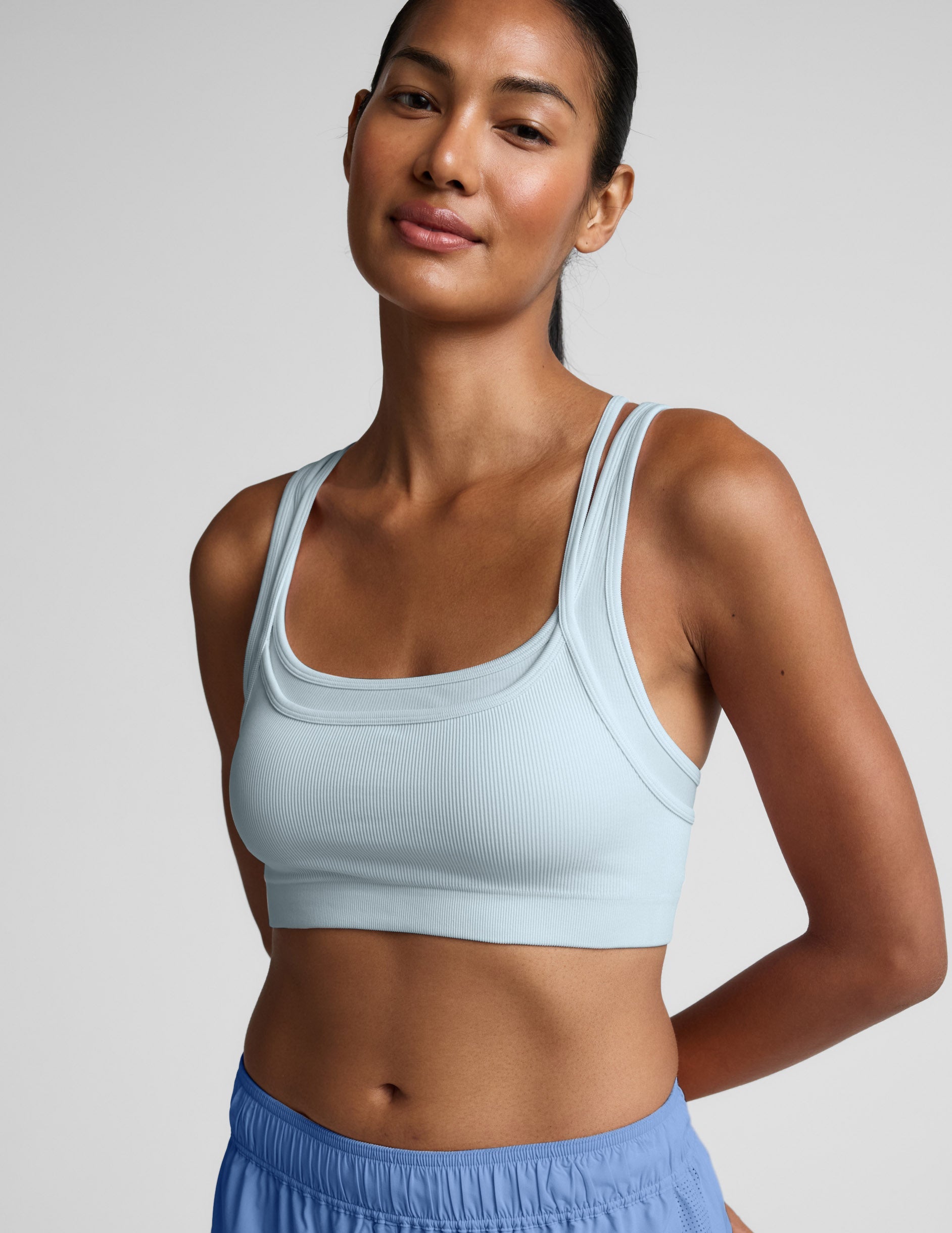 Beyond Yoga Seamless Moves Layered Bra Women's