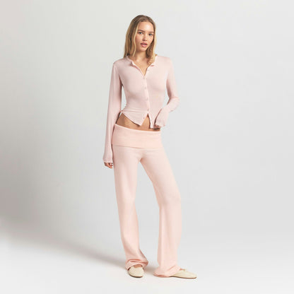 Skims Sheer Modal Cardigan Primrose