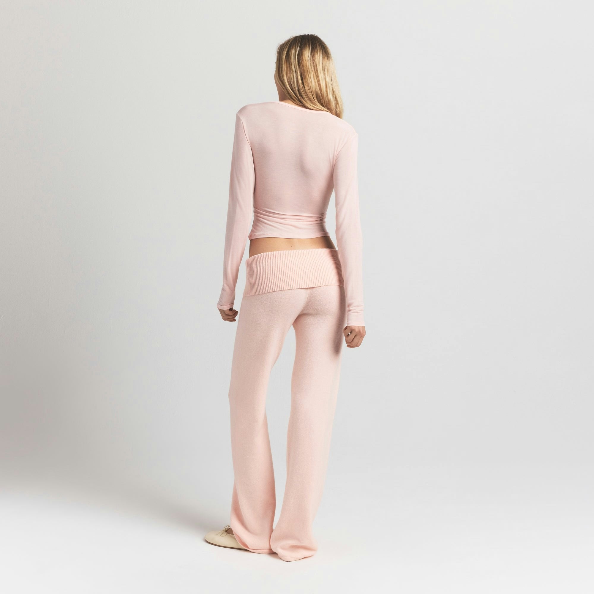 Skims Sheer Modal Cardigan Primrose