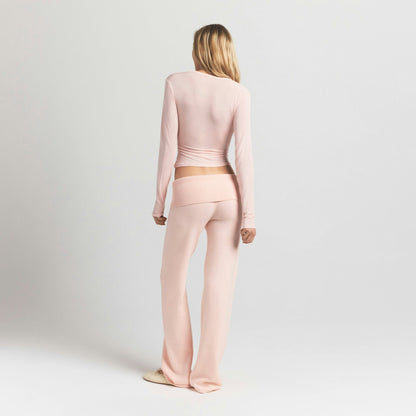 Skims Sheer Modal Cardigan Primrose
