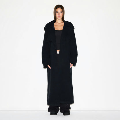 BOYFRIEND FLEECE OVERSIZED TRENCH COAT