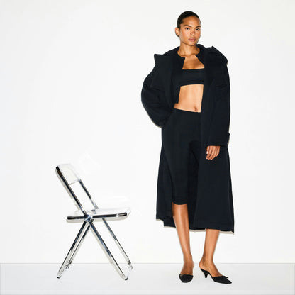 BOYFRIEND FLEECE OVERSIZED TRENCH COAT