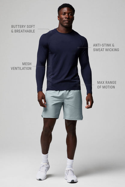 Fabletics The Training Day Long Sleeve Tee