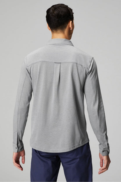 Fabletics The Dash Long Sleeve Button Up