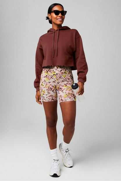 Fabletics Cozy Fleece Cropped Hoodie