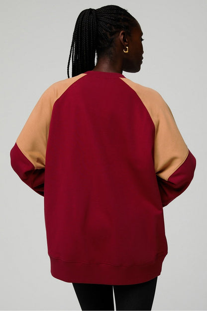 Fabletics Year Round Terry Seamed Sweatshirt