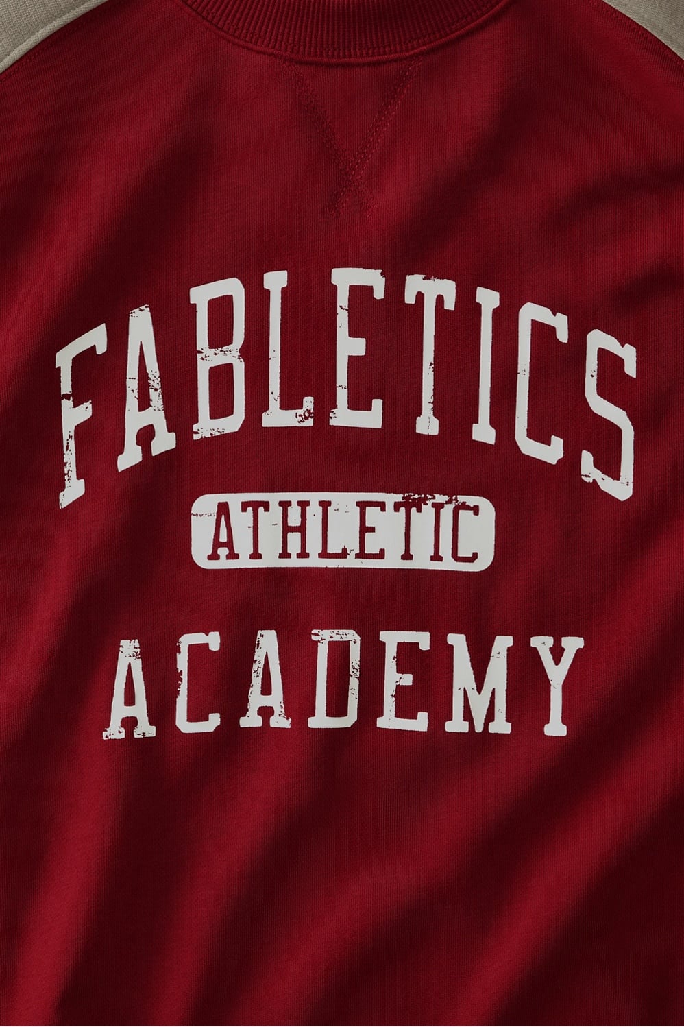 Fabletics Year Round Terry Seamed Sweatshirt