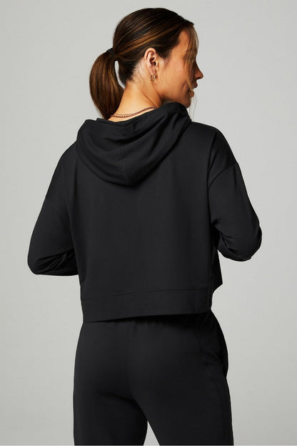 Fabletics Cloud Jersey Cropped Hoodie