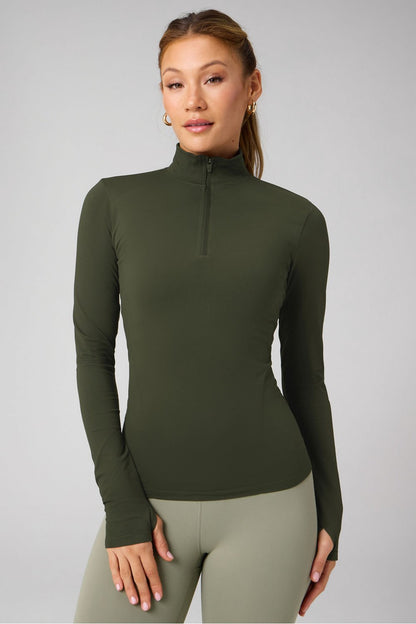 Fabletics Feather Tech+ Half-Zip Top